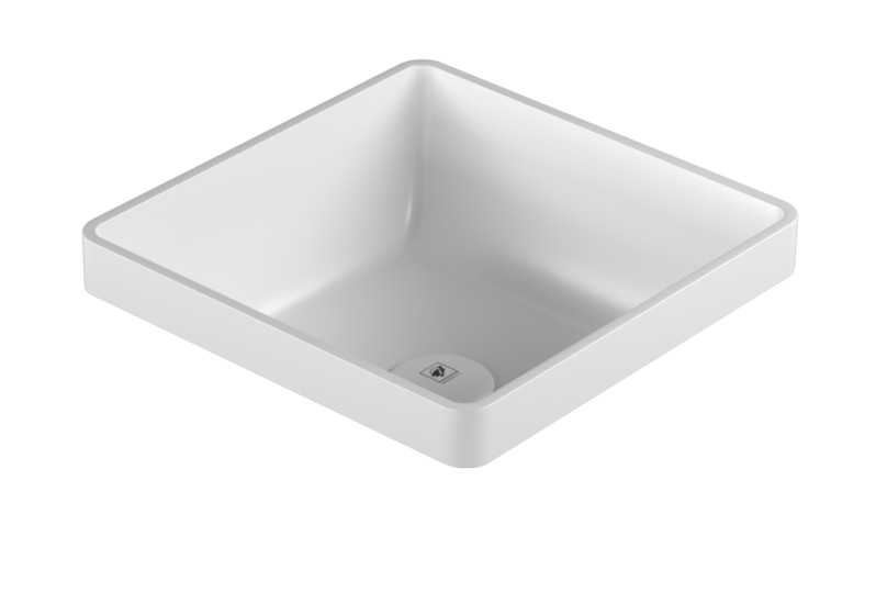 Semiencastre Rosette cuadrado