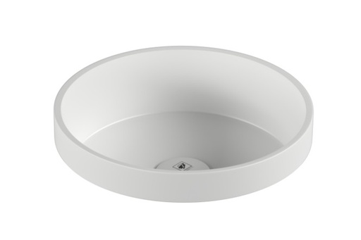 Semiencastre Rosette redondo